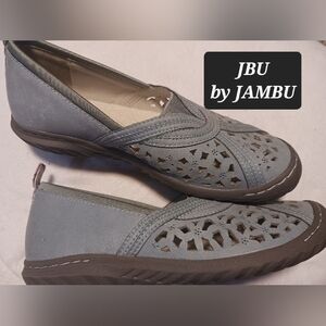 JBU by JAMBU Memory Foam Slip On Shoes Womens 8.5 Pecan